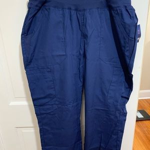 Womens Cherokee Navy Scrub Pants